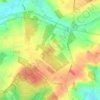 Harle topographic map, elevation, terrain