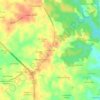 Sunderland topographic map, elevation, terrain