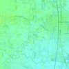 Ghetto topographic map, elevation, terrain