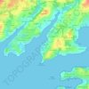 Rostiviec topographic map, elevation, terrain
