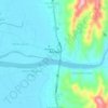 Poblacion topographic map, elevation, terrain