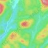 Mont Cole topographic map, elevation, terrain