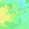 Panonnière topographic map, elevation, terrain