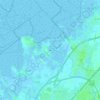 Bert topographic map, elevation, terrain
