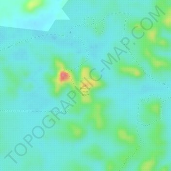 Bukit Lin Hye topographic map, elevation, terrain