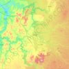 Fusong topographic map, elevation, terrain