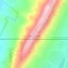 Evitts Mountain topographic map, elevation, terrain