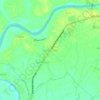 Santo Cristo topographic map, elevation, terrain