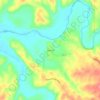 Ashland topographic map, elevation, terrain
