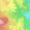 La Plaine topographic map, elevation, terrain