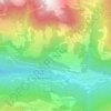 Villemartin topographic map, elevation, terrain