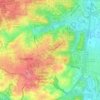 Baby Hollow topographic map, elevation, terrain