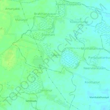 Solani topographic map, elevation, terrain
