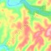 West Valley topographic map, elevation, terrain