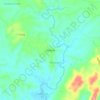 Pandong topographic map, elevation, terrain
