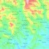 Tubungan topographic map, elevation, terrain