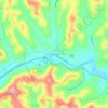 Garards Fort topographic map, elevation, terrain