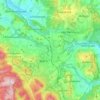 Horn-Bad Meinberg topographic map, elevation, terrain
