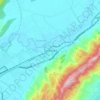 Tocancipá topographic map, elevation, terrain