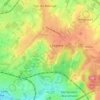 Canterlot topographic map, elevation, terrain