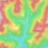 Turano topographic map, elevation, terrain