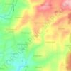 Kalyet topographic map, elevation, terrain