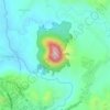 Mount Mupo topographic map, elevation, terrain