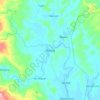 Maslog topographic map, elevation, terrain