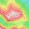 Мезмай topographic map, elevation, terrain