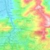 Central Ambiong topographic map, elevation, terrain