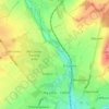 Orchard Grove topographic map, elevation, terrain