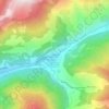 La Casse topographic map, elevation, terrain