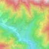 Berthemont-les-Bains topographic map, elevation, terrain