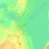 Oshkosh topographic map, elevation, terrain
