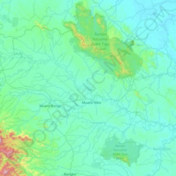 Sumay topographic map, elevation, terrain