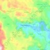 Rijeka Crnojevića topographic map, elevation, terrain