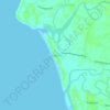 Darapidap topographic map, elevation, terrain