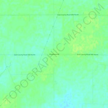 Maplewood topographic map, elevation, terrain