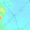 Cerely topographic map, elevation, terrain