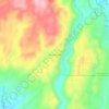 Forchacu II topographic map, elevation, terrain