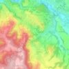 La Dartamas topographic map, elevation, terrain