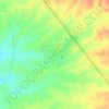 Daraban topographic map, elevation, terrain