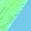 Praia Santa Helena topographic map, elevation, terrain