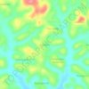 Kasaana topographic map, elevation, terrain