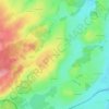 Neuenried topographic map, elevation, terrain