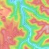 Wharton topographic map, elevation, terrain