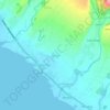 Sangi topographic map, elevation, terrain