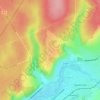 Les Chaumes Grand Jean topographic map, elevation, terrain