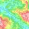 Vilariño topographic map, elevation, terrain