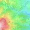 Les Eguettes topographic map, elevation, terrain